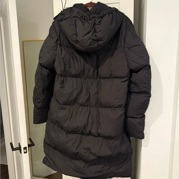 Men’s Mango Black Puffer Coat - Picture 7 of 7